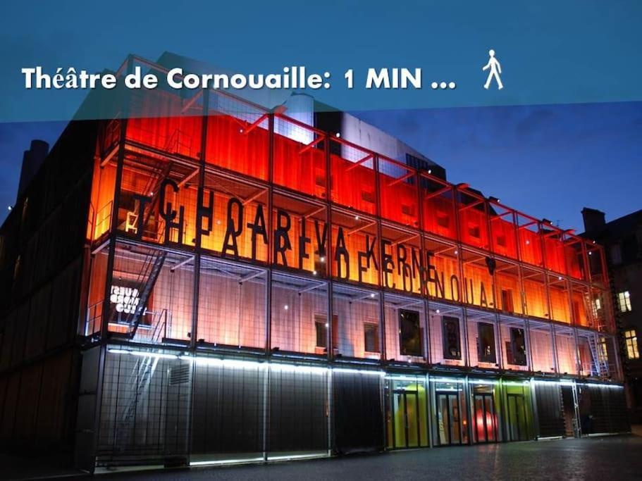 Les Petrels By Nid'Ouest - Coeur De Ville Quimper Esterno foto